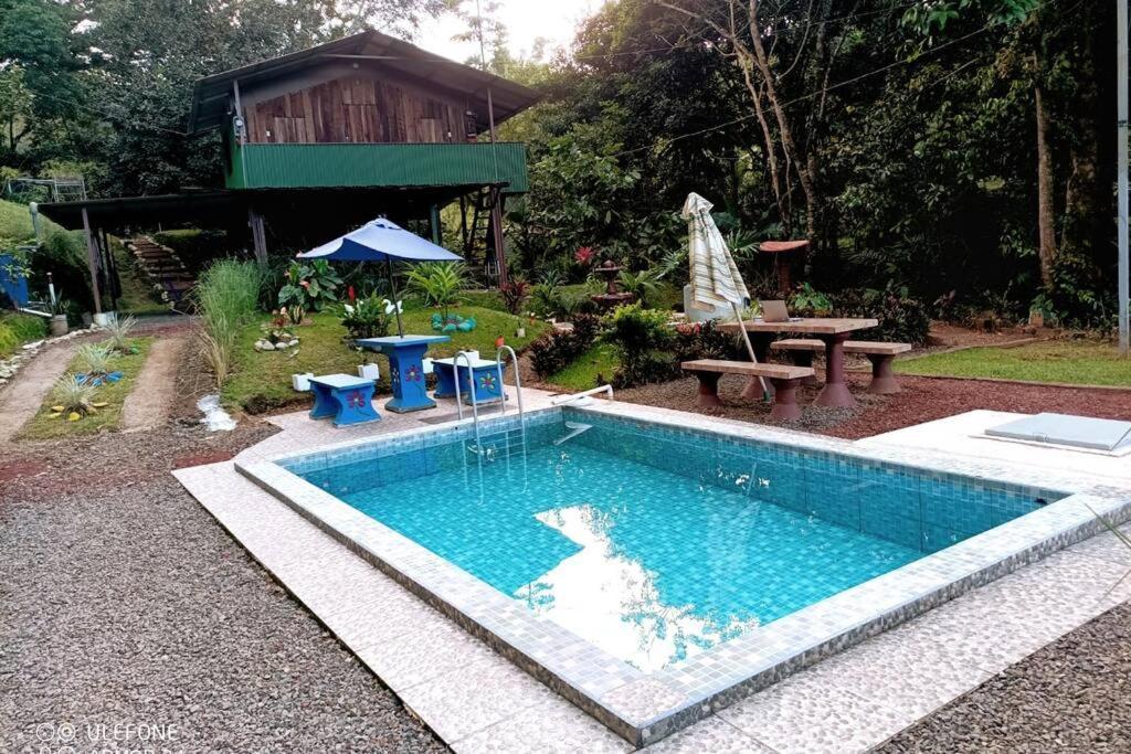 Cabana Con Piscina Venecia Exterior foto